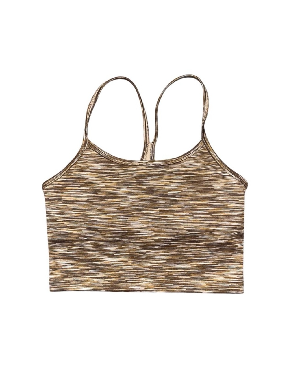 Aerie Offline Ran Brown Racerback Lined Sports Bra NWOT Ladies Extra Small XS